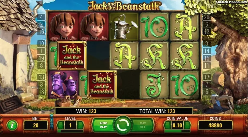 Слот Jack and the Beanstalk